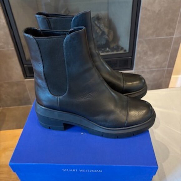 STUART WEITZMAN WOMEN'S NORAH BOOT. Women's Size 12 C Wide (EU 42.5) Worn Once - Picture 3 of 16